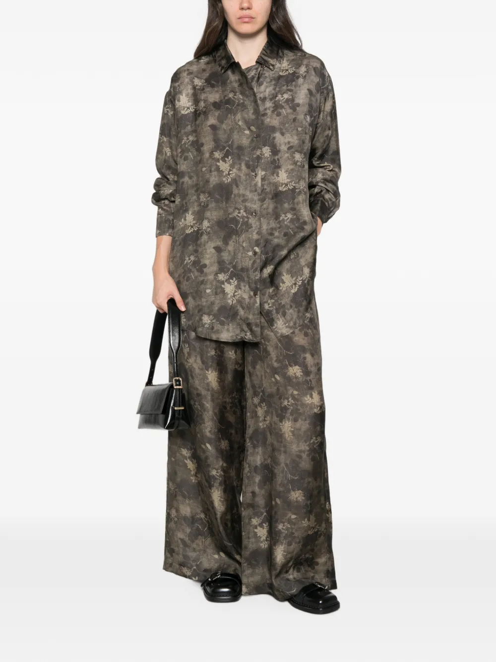 Uma Wang Pansy broek Bruin