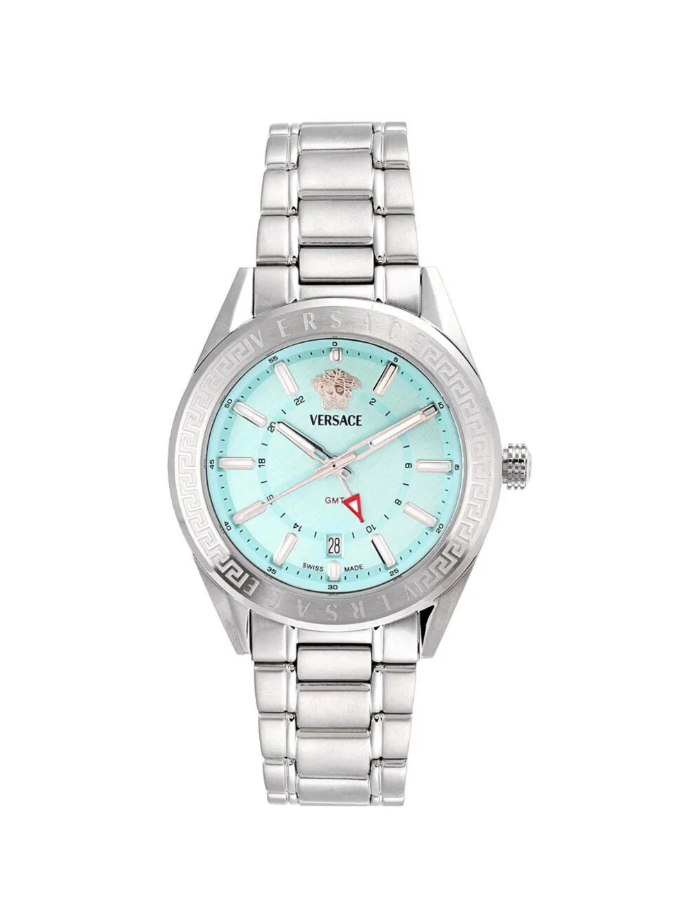 Versace Greca-bezel 42mm watch - Blu