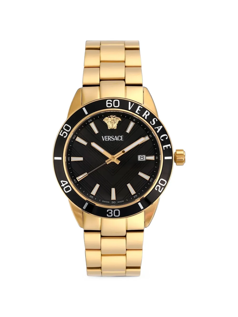 Versace Medusa 43mm watch - Nero