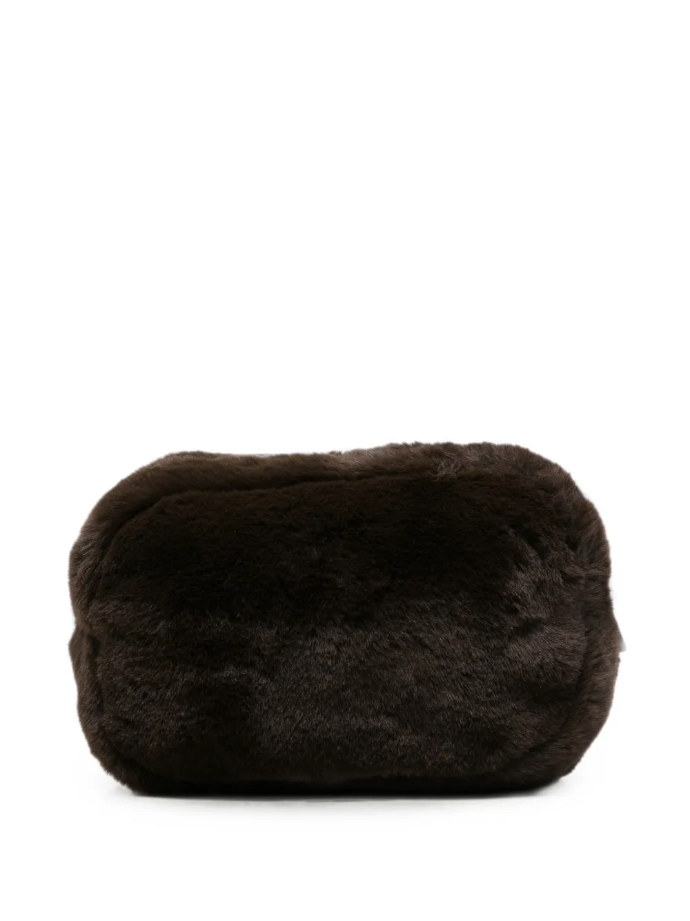 Apparis Make-up tas van imitatiebont Bruin