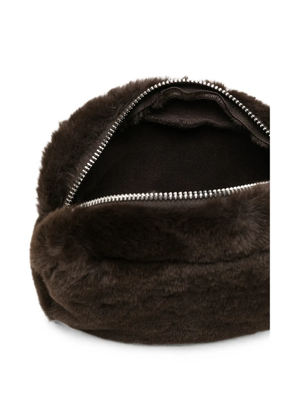 Apparis Make-up tas van imitatiebont Bruin