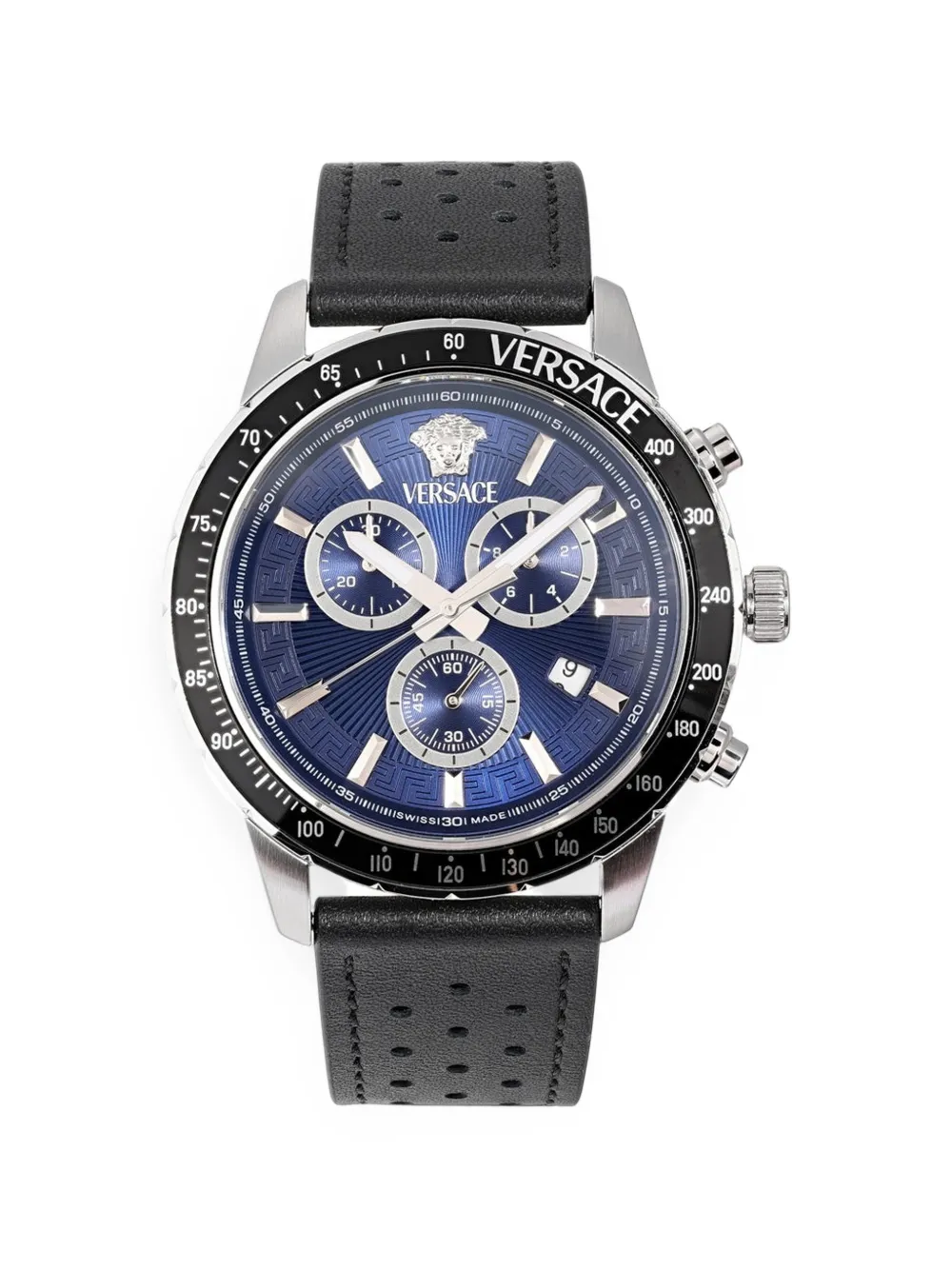 Versace chronograph 44mm watch - Blu
