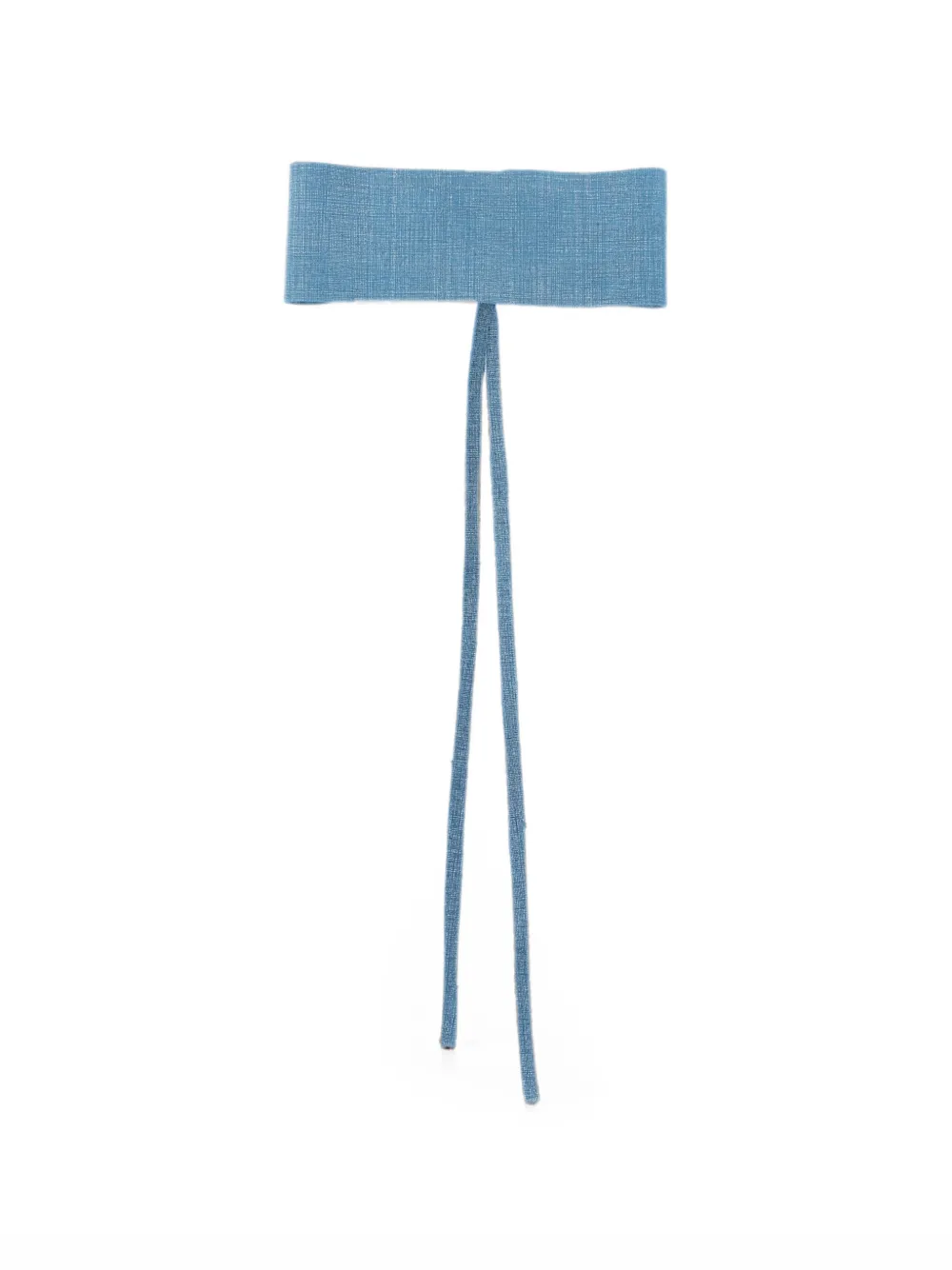 Manokhi denim-effect choker necklace - Blu