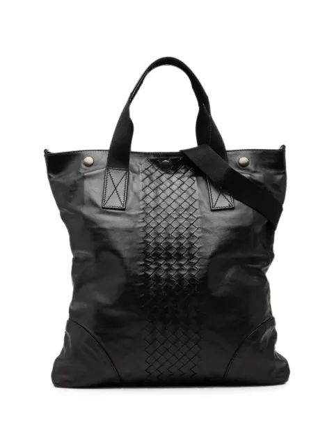 Bottega Veneta Pre-Owned 2012-2026 Intrecciato Trimmed Nappa Convertible Tote satchel