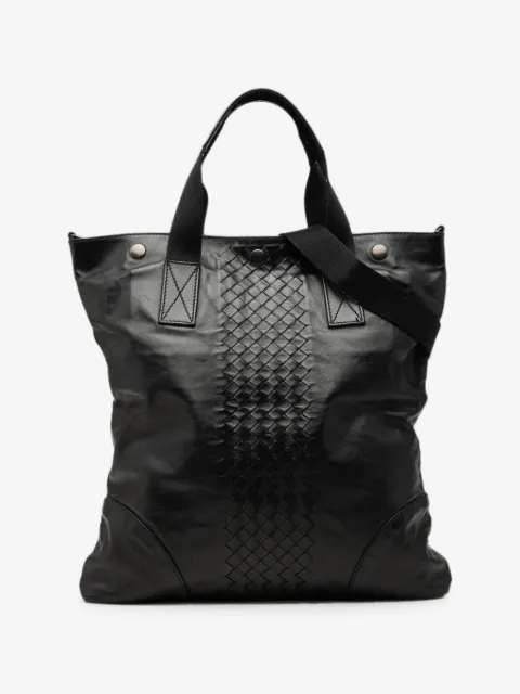 Bottega Veneta Pre-Owned 2012-2026 Intrecciato Trimmed Nappa Convertible Tote satchel