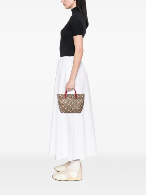 Gucci Pre-Owned 2016-2026 Childrens GG Supreme Ribbon tote bag