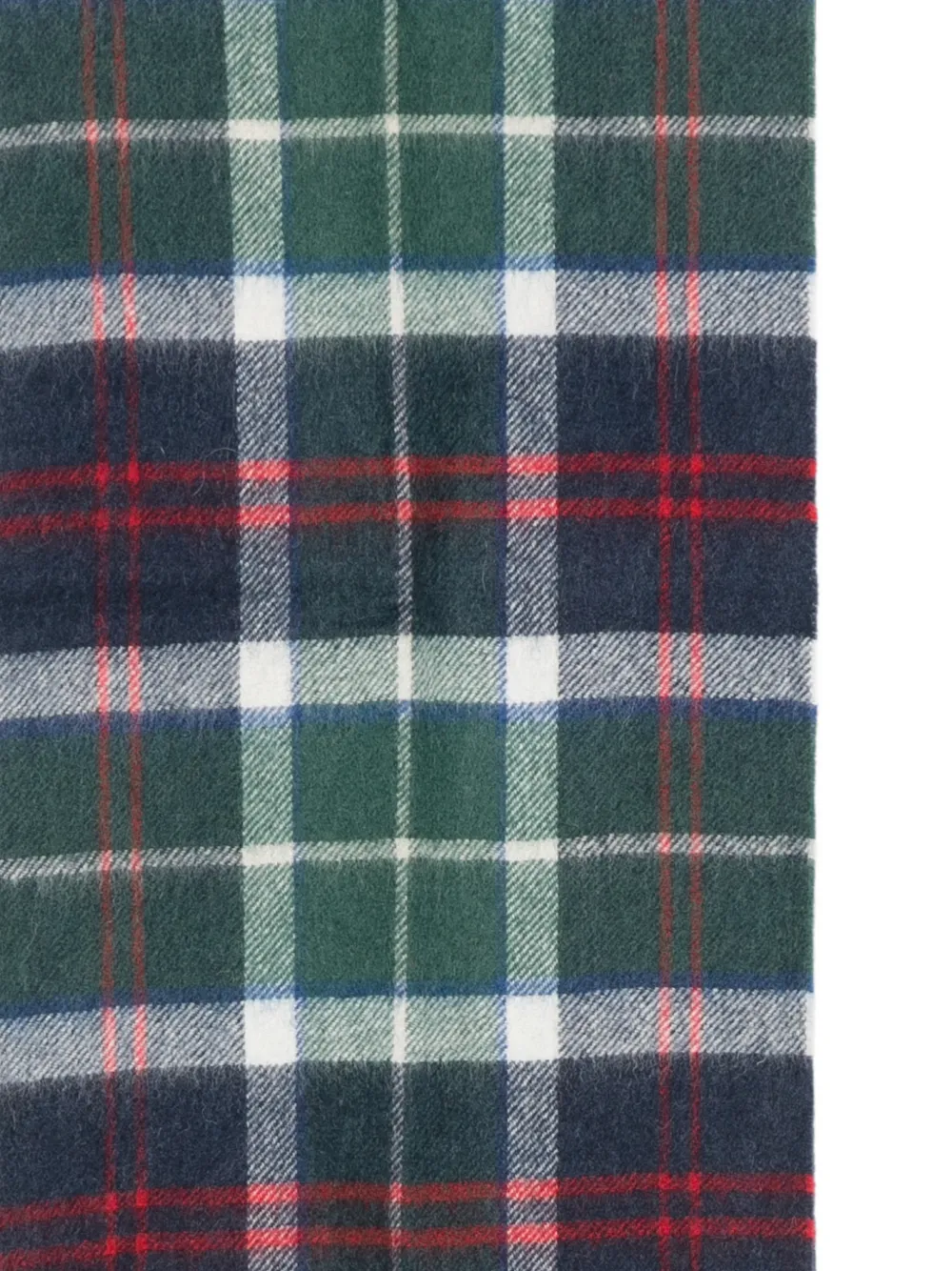 Barbour Sjaal met tartan ruit Groen