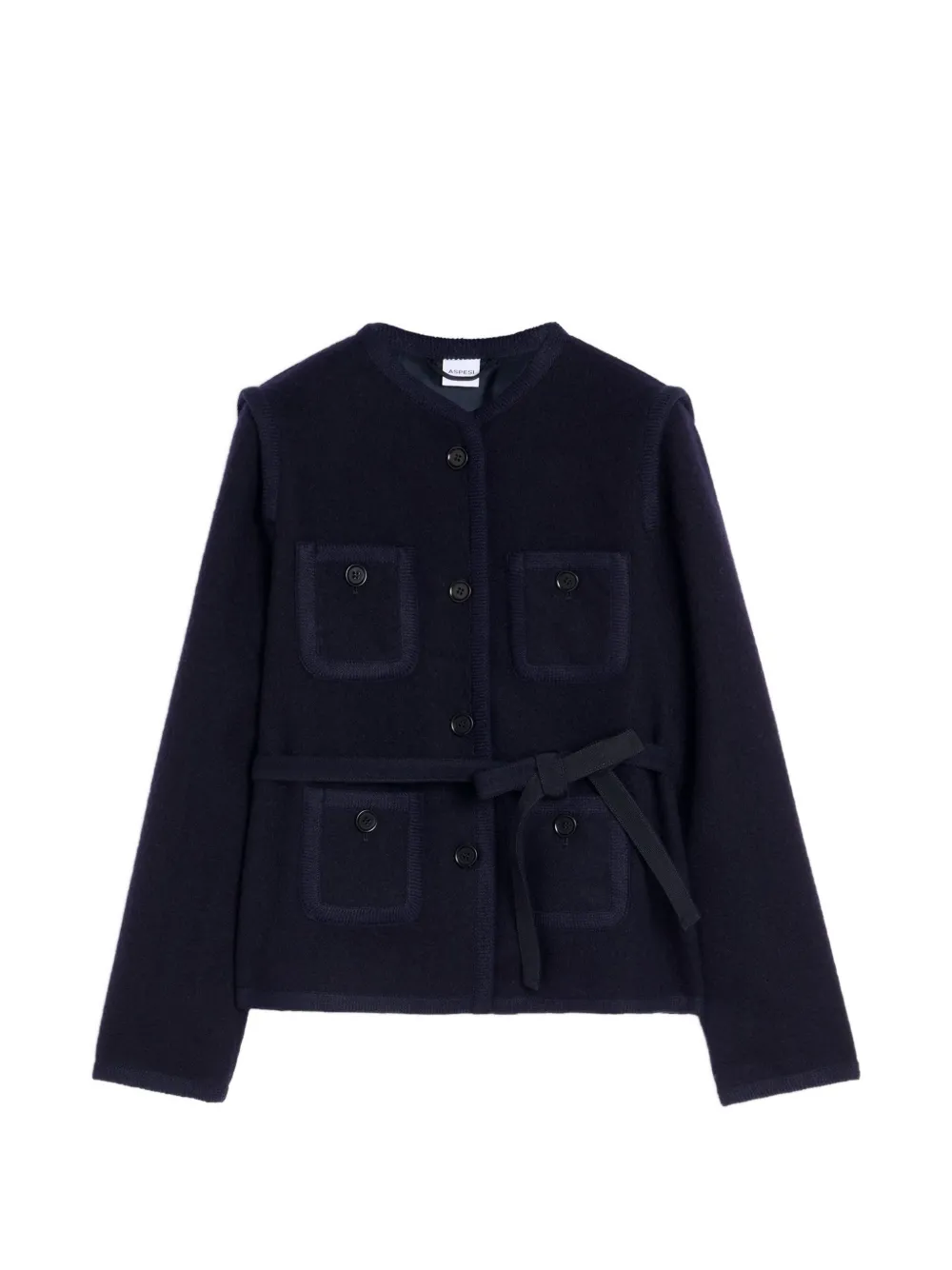 ASPESI belted four-pocket jacket | Blue | Image 1