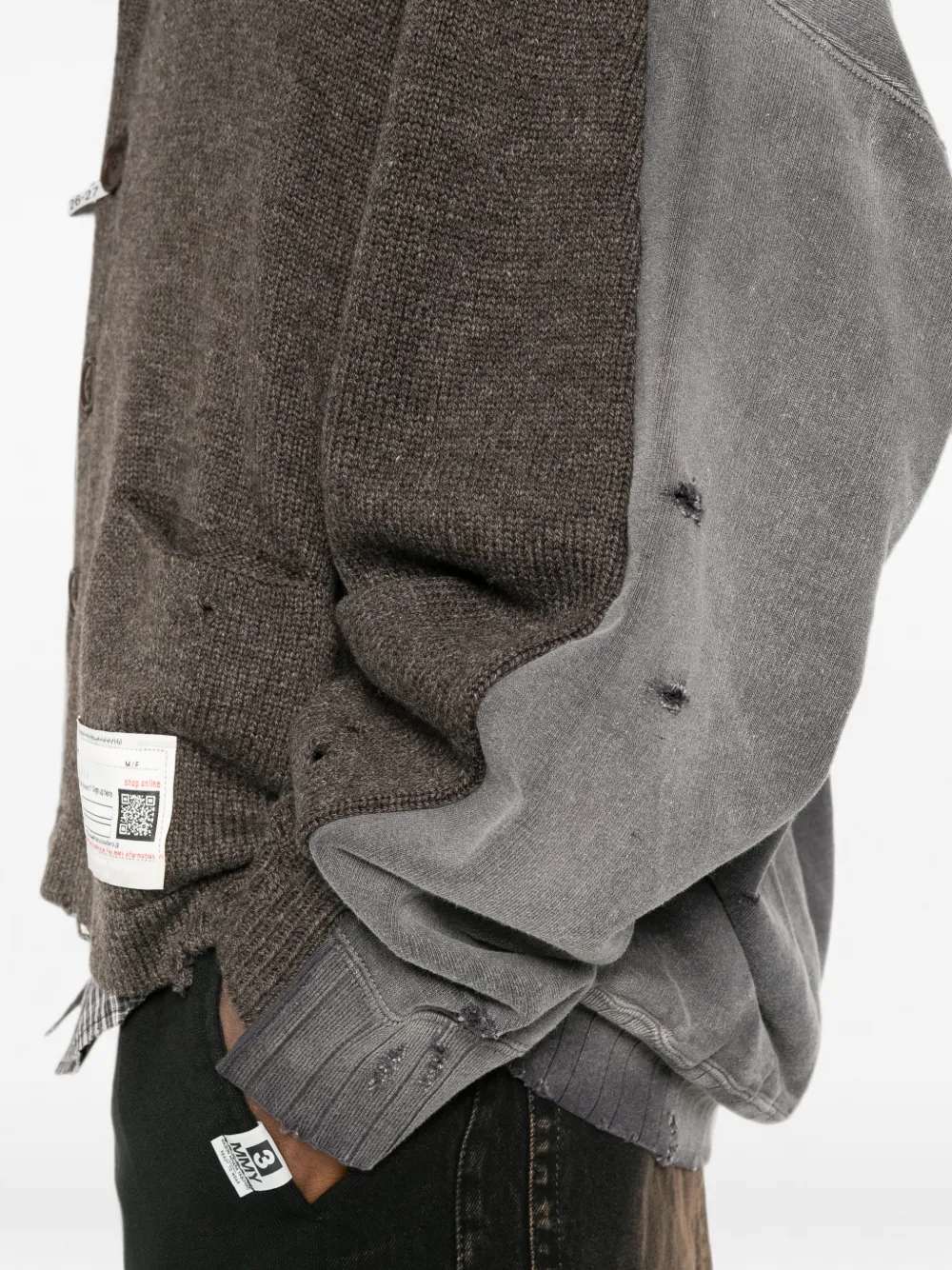 Maison MIHARA YASUHIRO Gerafeld vest Bruin