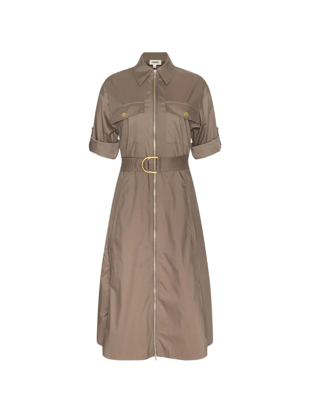 L'Agence Callen belted midi dress · L