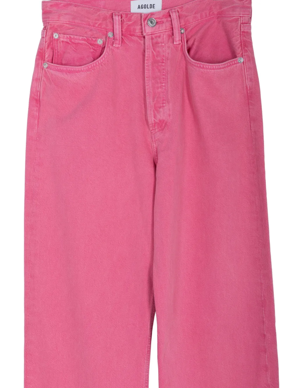 AGOLDE Straight jeans Roze