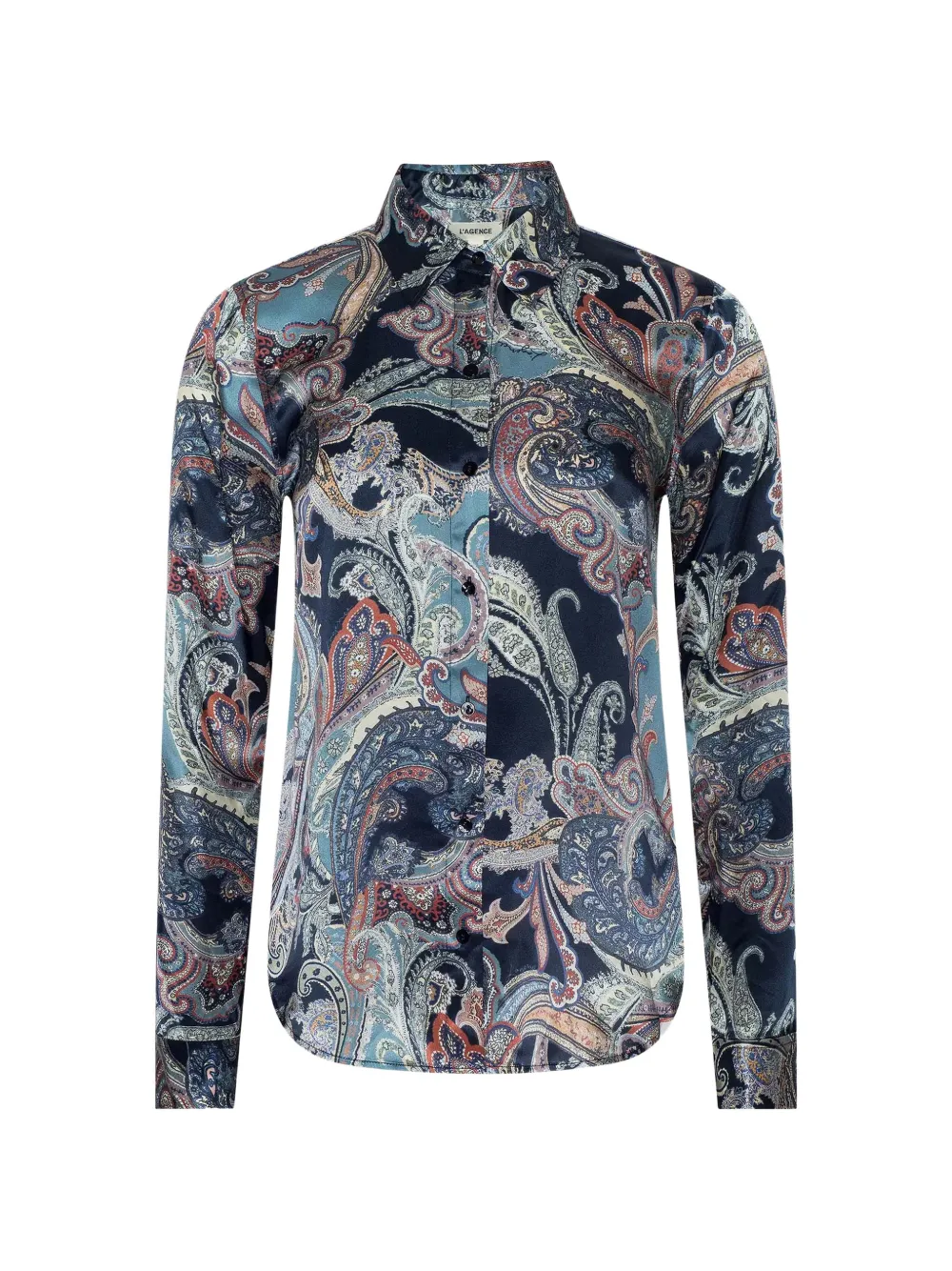 L'Agence Tyler paisley-print blouse - Blu