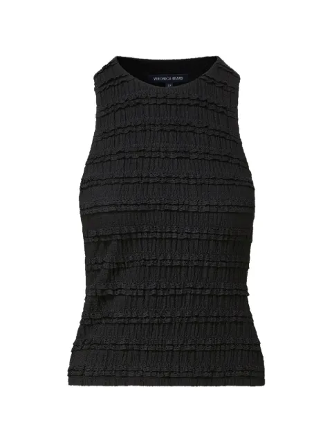 Veronica Beard Jordyn ruffled tank top