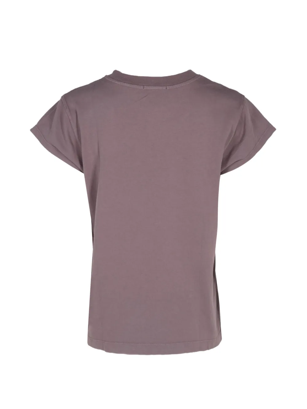 AGOLDE Bryce cap-sleeve T-shirt Paars