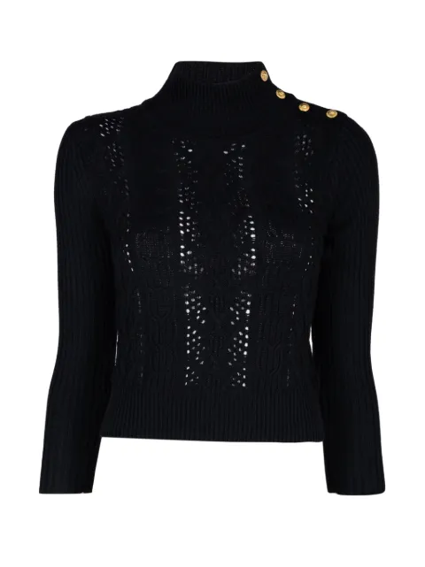 L'Agence Kamdyn cable-knit sweater