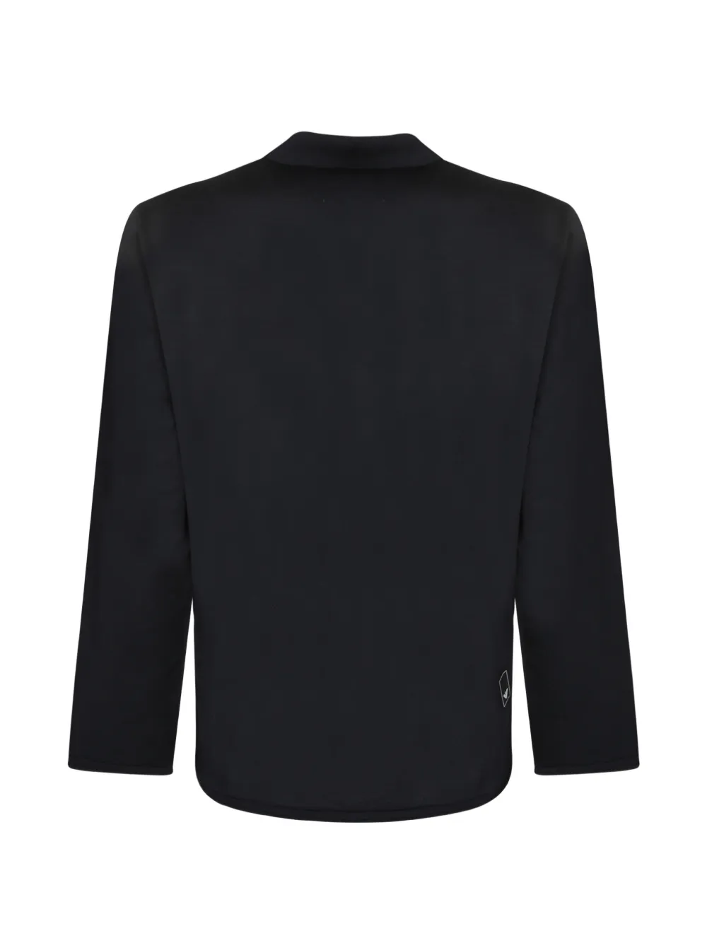 Emporio Armani Overhemd met geborduurd logo Zwart