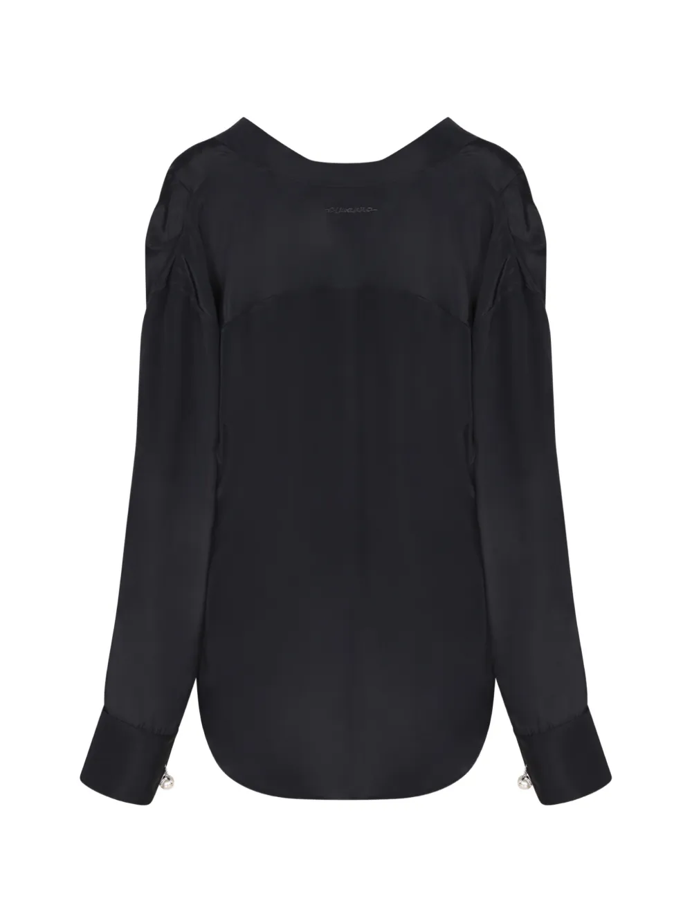 ERMANNO FIRENZE long-sleeve blouse Zwart
