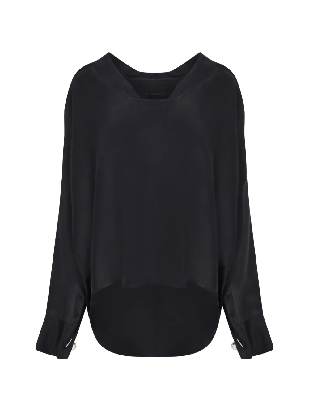ERMANNO FIRENZE long-sleeve blouse Zwart