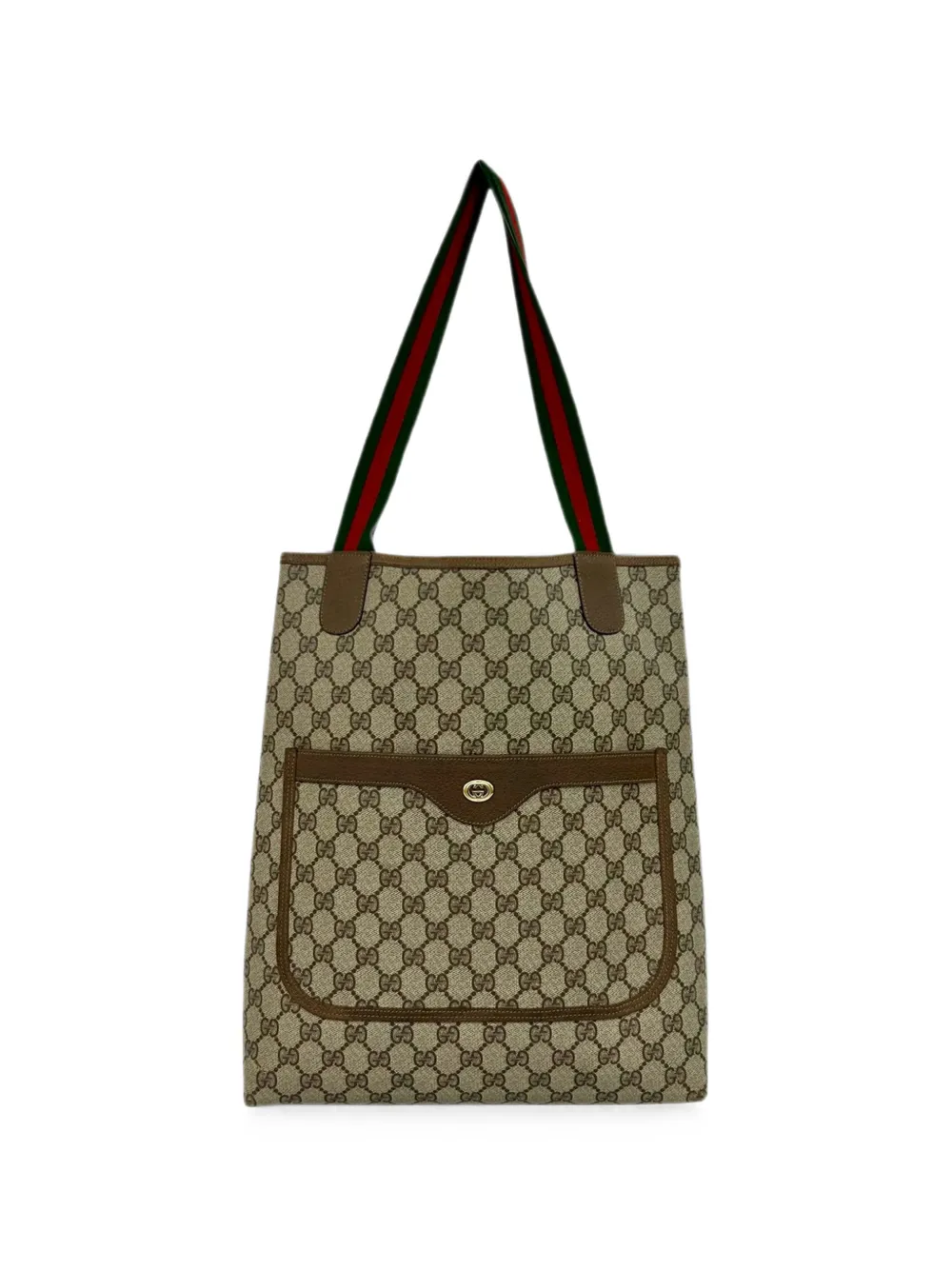 Gucci Pre-Owned 20th Century GG Supreme Web tote bag - Toni neutri