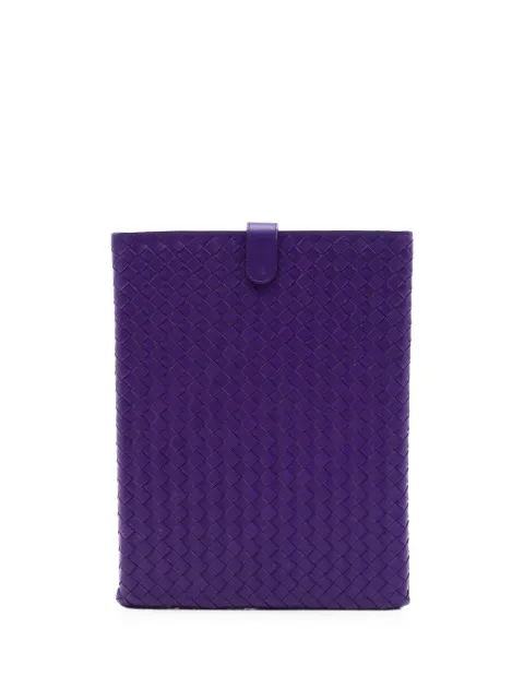 Bottega Veneta Pre-Owned 2012-2026 Nappa Intrecciato Laptop Sleeve clutch bag