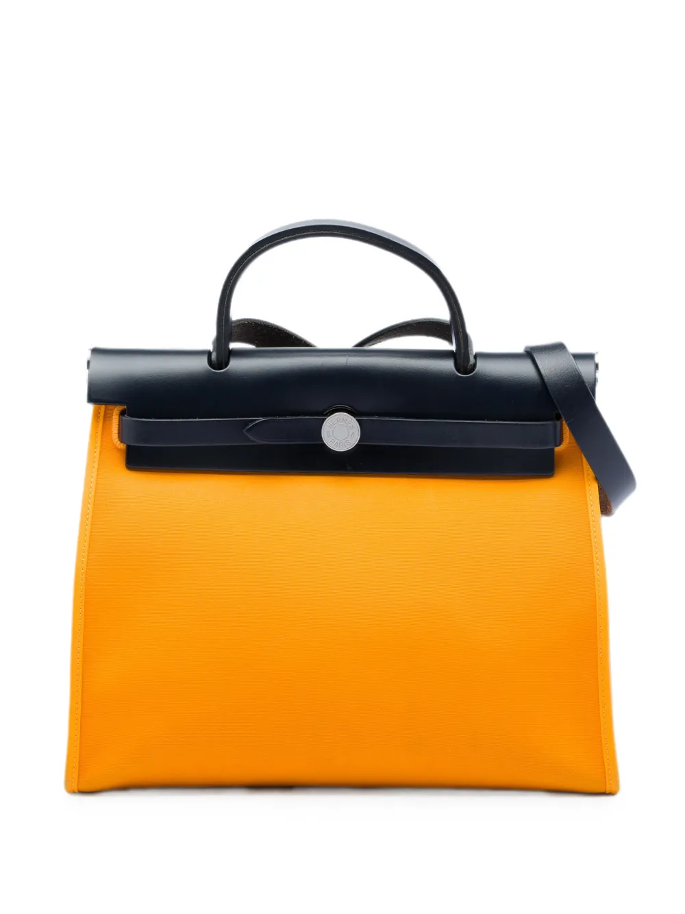 Hermès Pre-Owned 2016 Toile Verso Herbag Zip 31 satchel - Gelb