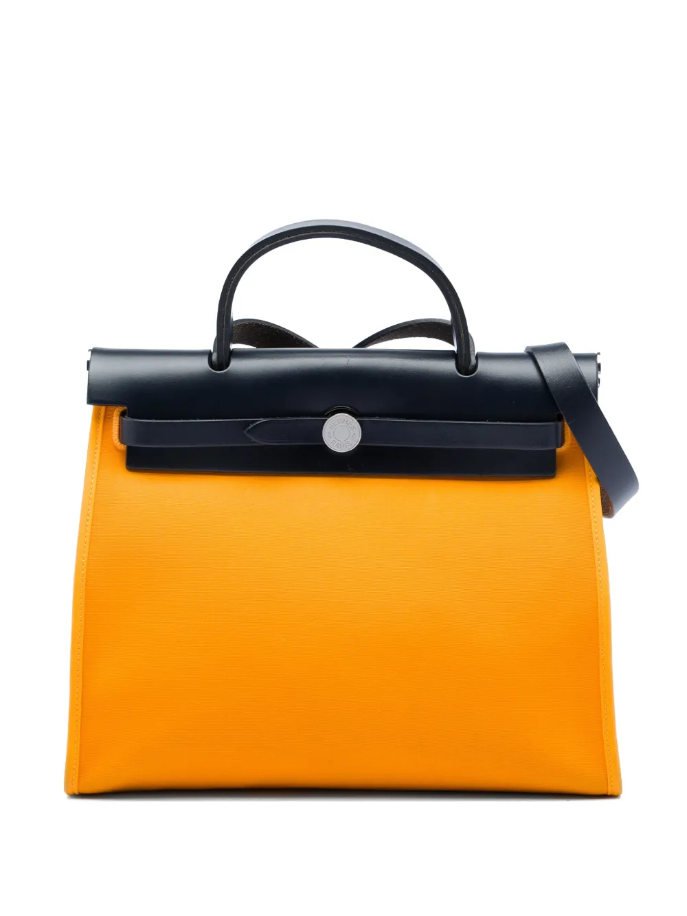 Hermès Pre-Owned 2016 Toile Verso Herbag Zip 31 satchel - Giallo
