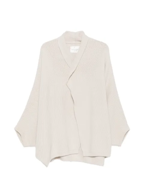 Roberto Collina ribbed-knit shawl-collar cardigan
