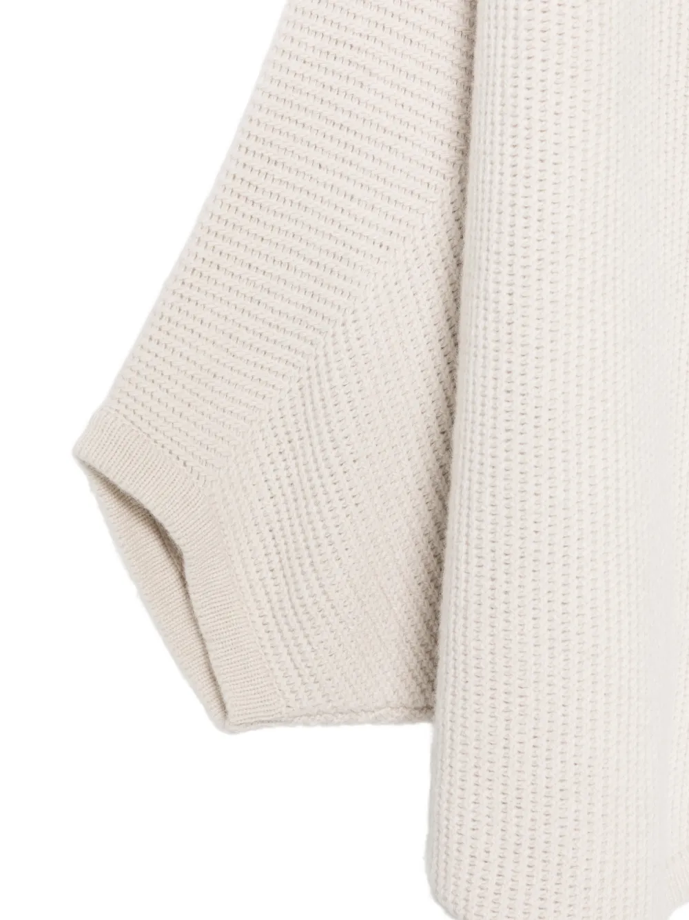 Roberto Collina Vest met sjaalkraag Beige