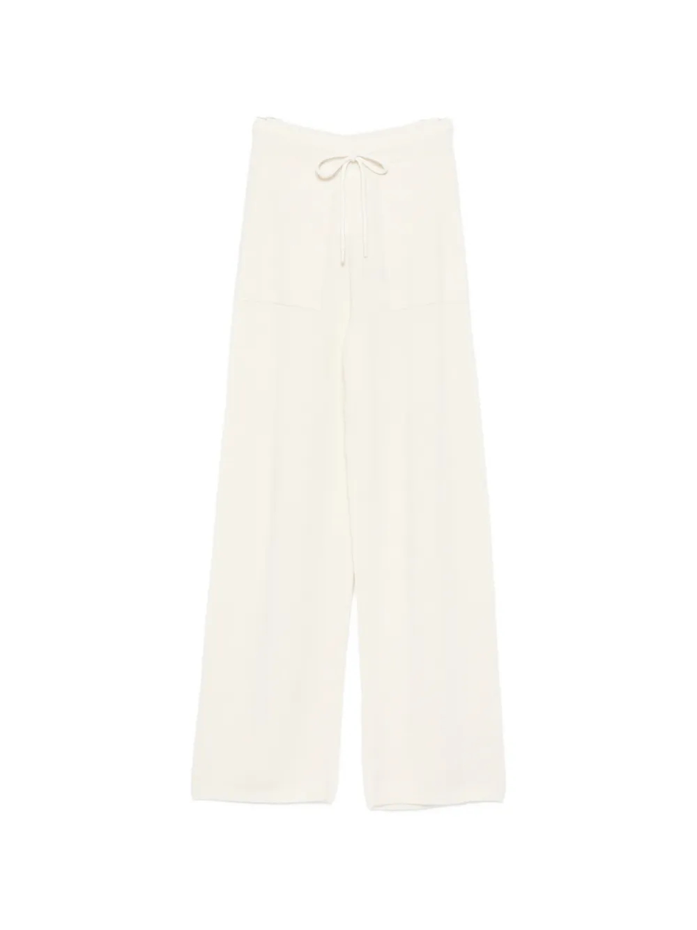 Max Mara Fiabe drawstring-fastening trousers - Weiß