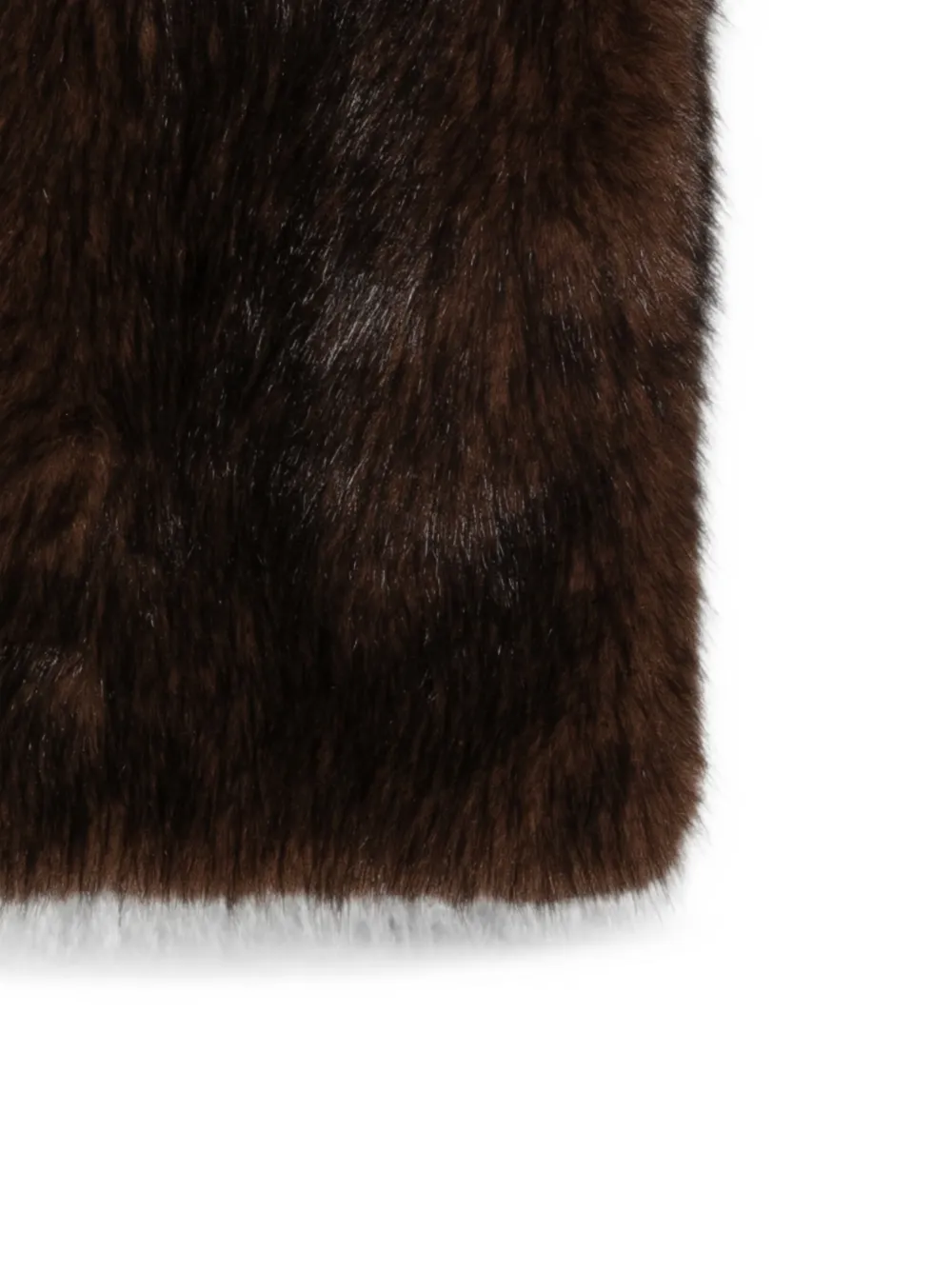 Apparis Sjaal van imitatiebonr Bruin