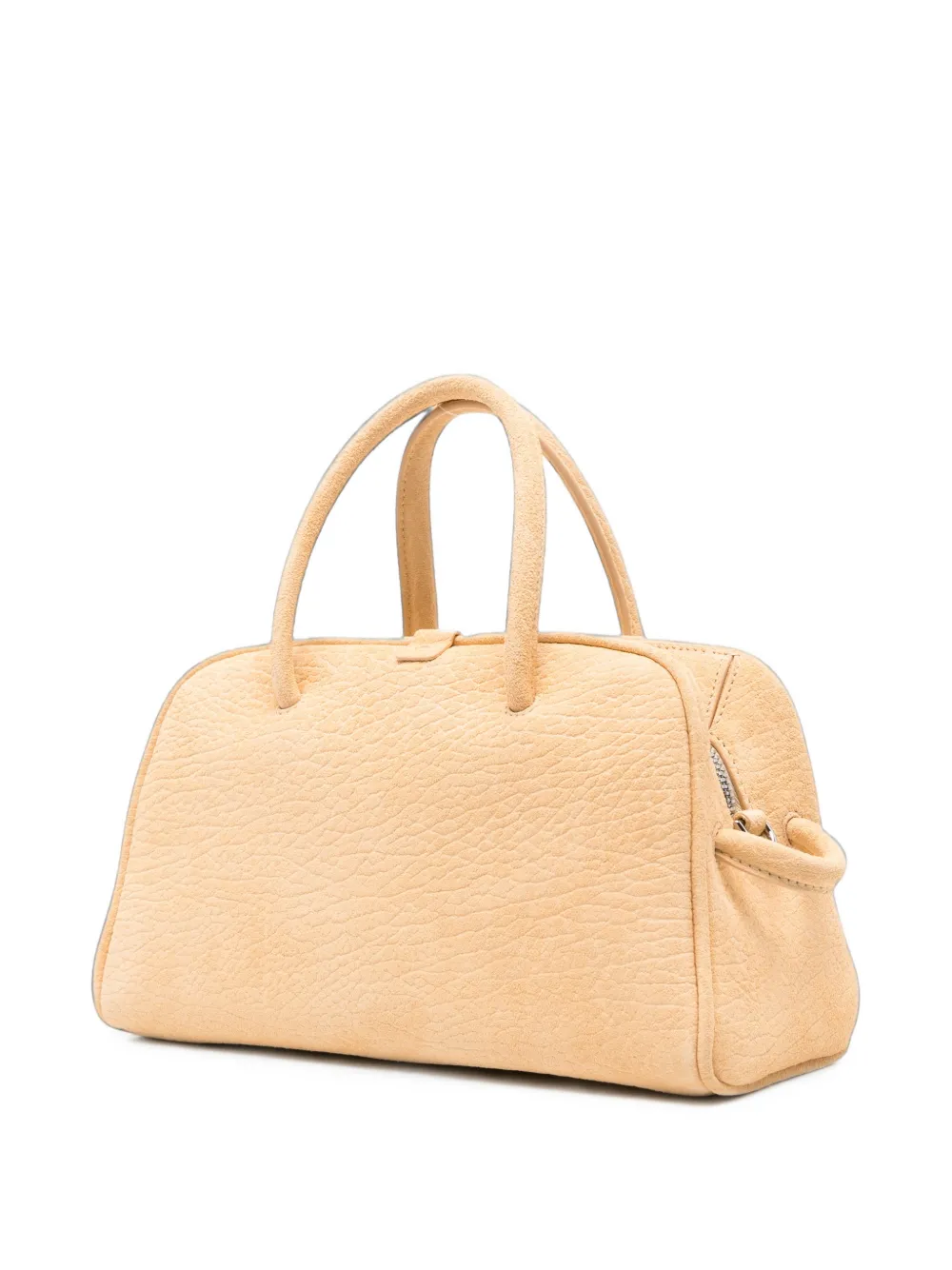 Jacquemus La Petit Turism leren shopper Beige