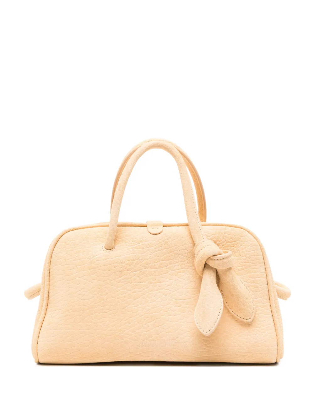 Jacquemus La Petit Turism leather tote bag - Toni neutri