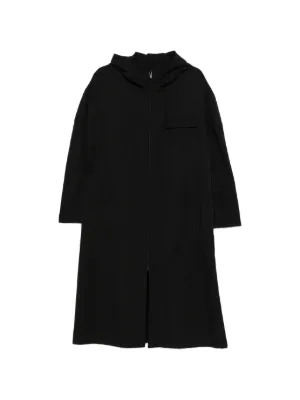 MM6 Maison Margiela ロングスリーブ コート | ブラック | FARFETCH JP