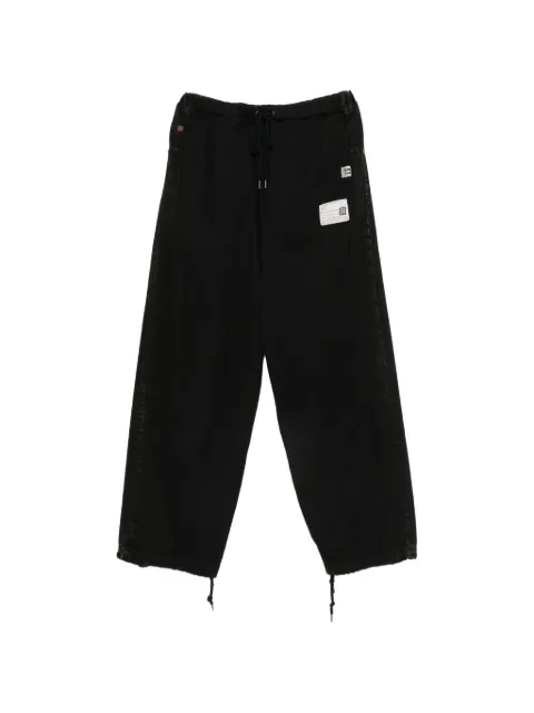 Maison MIHARA YASUHIRO logo-patch track pants