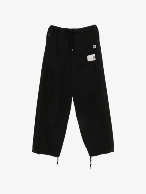 Maison MIHARA YASUHIRO logo-patch track pants