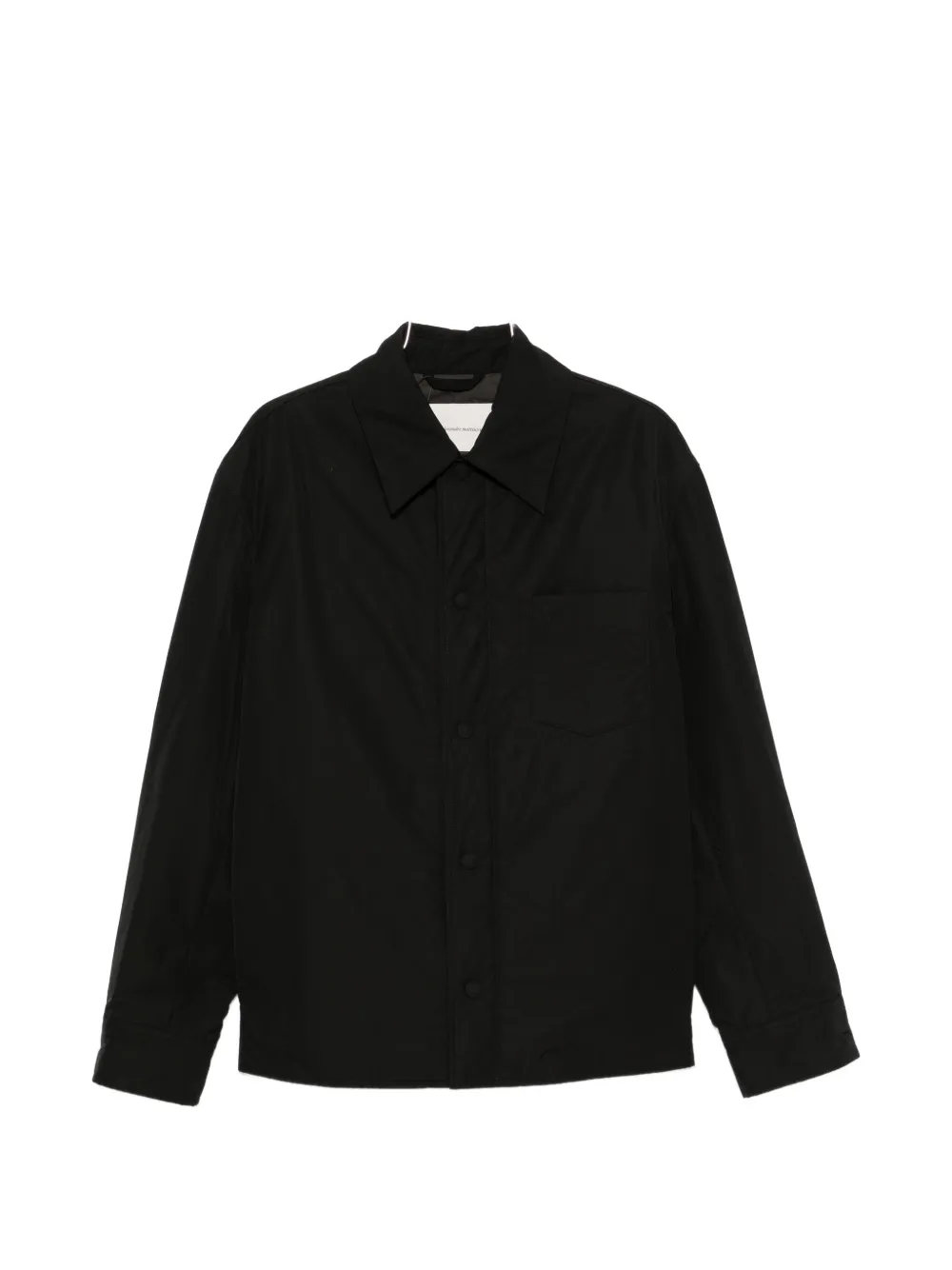 AMI Paris Ami de Coeur padded shirt jacket - Schwarz