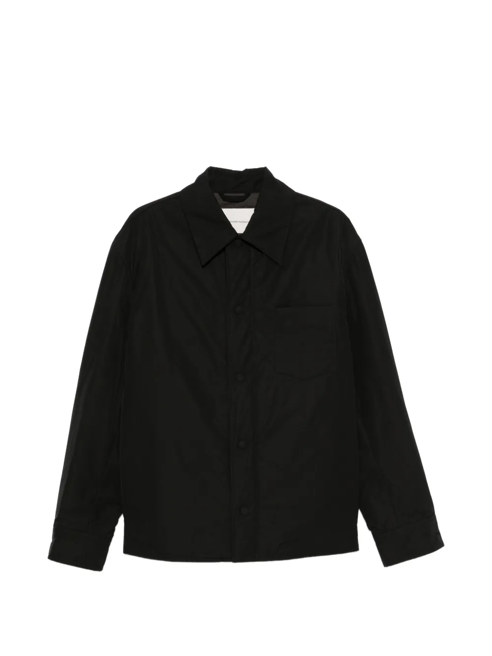 AMI Paris Ami de Coeur padded shirt jacket - Schwarz
