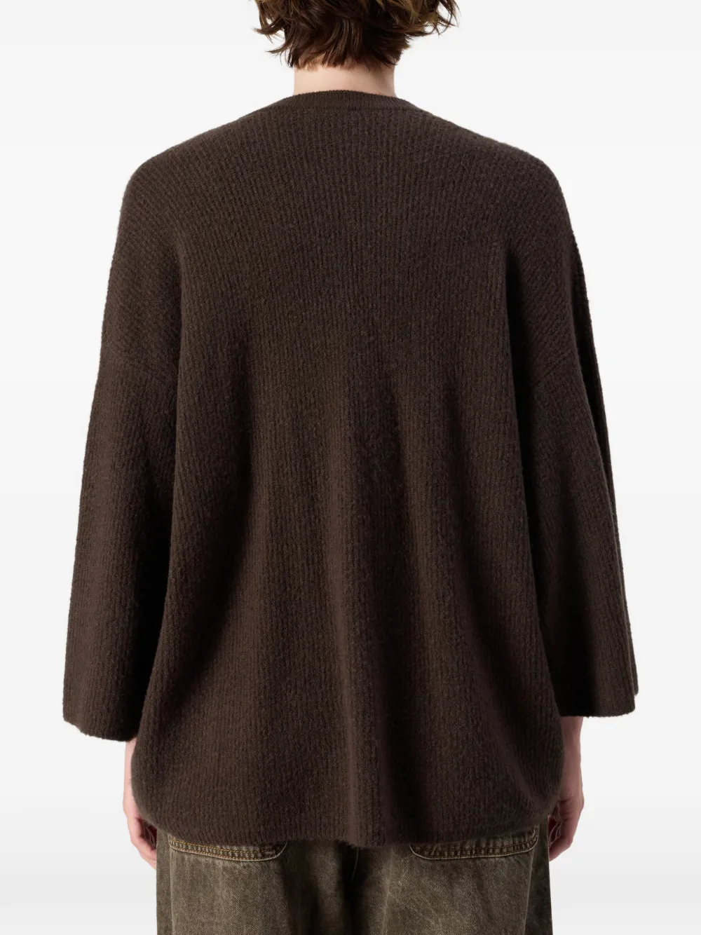American Vintage Damsville V-neck cardigan Bruin