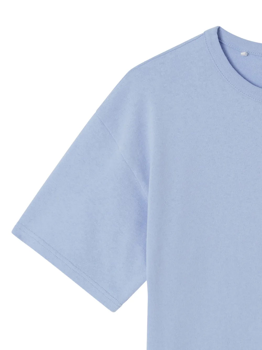 American Vintage Kids Ykobow T-shirt met logoprint Blauw