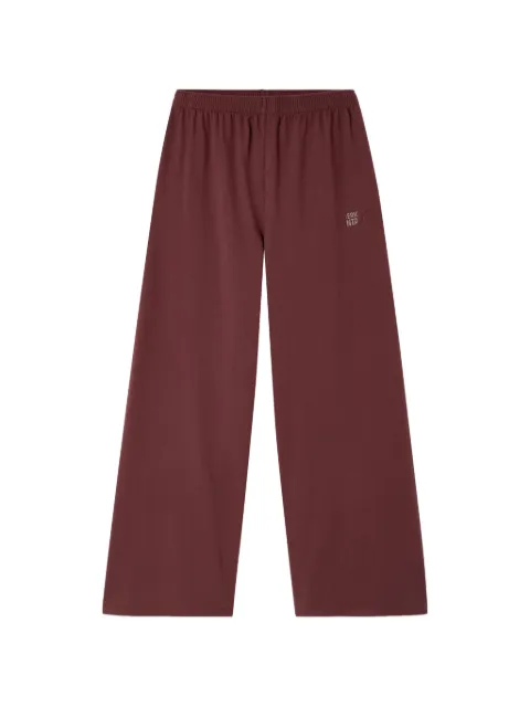American Vintage Gixy logo-print track pants