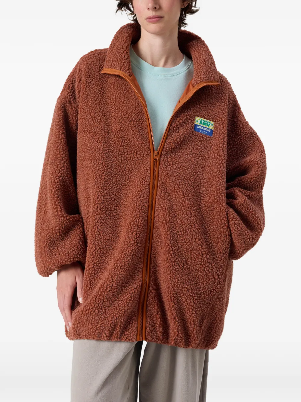 American Vintage Hoktown jack met lammy-effect Oranje