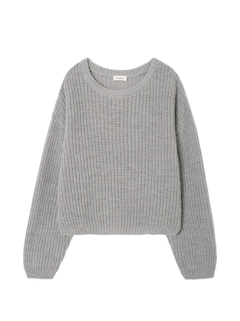 American Vintage Cyrow ribbed-knit sweater - Grau