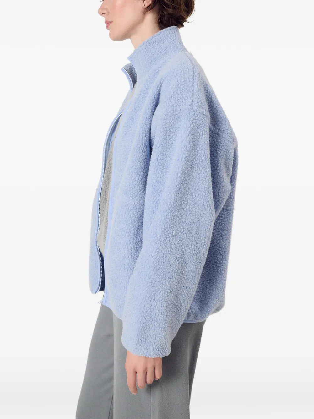American Vintage Hoktown jack met rits Blauw
