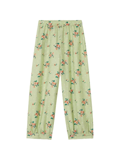 American Vintage Zivow floral-print trousers