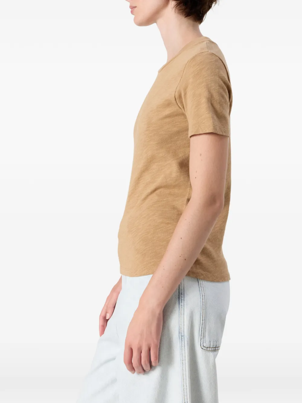 American Vintage Sonoma slub T-shirt Bruin