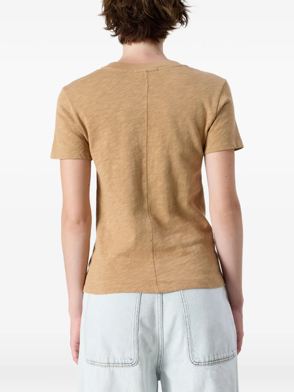 American Vintage Sonoma slub T-shirt Bruin