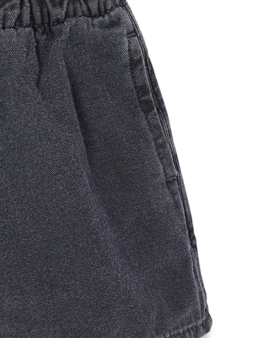 American Vintage Kids Jazy shorts met trekkoord Zwart
