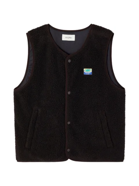 American Vintage Hokton faux-shearling gilet