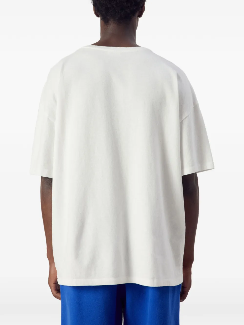 American Vintage T-shirt met logoprint Wit