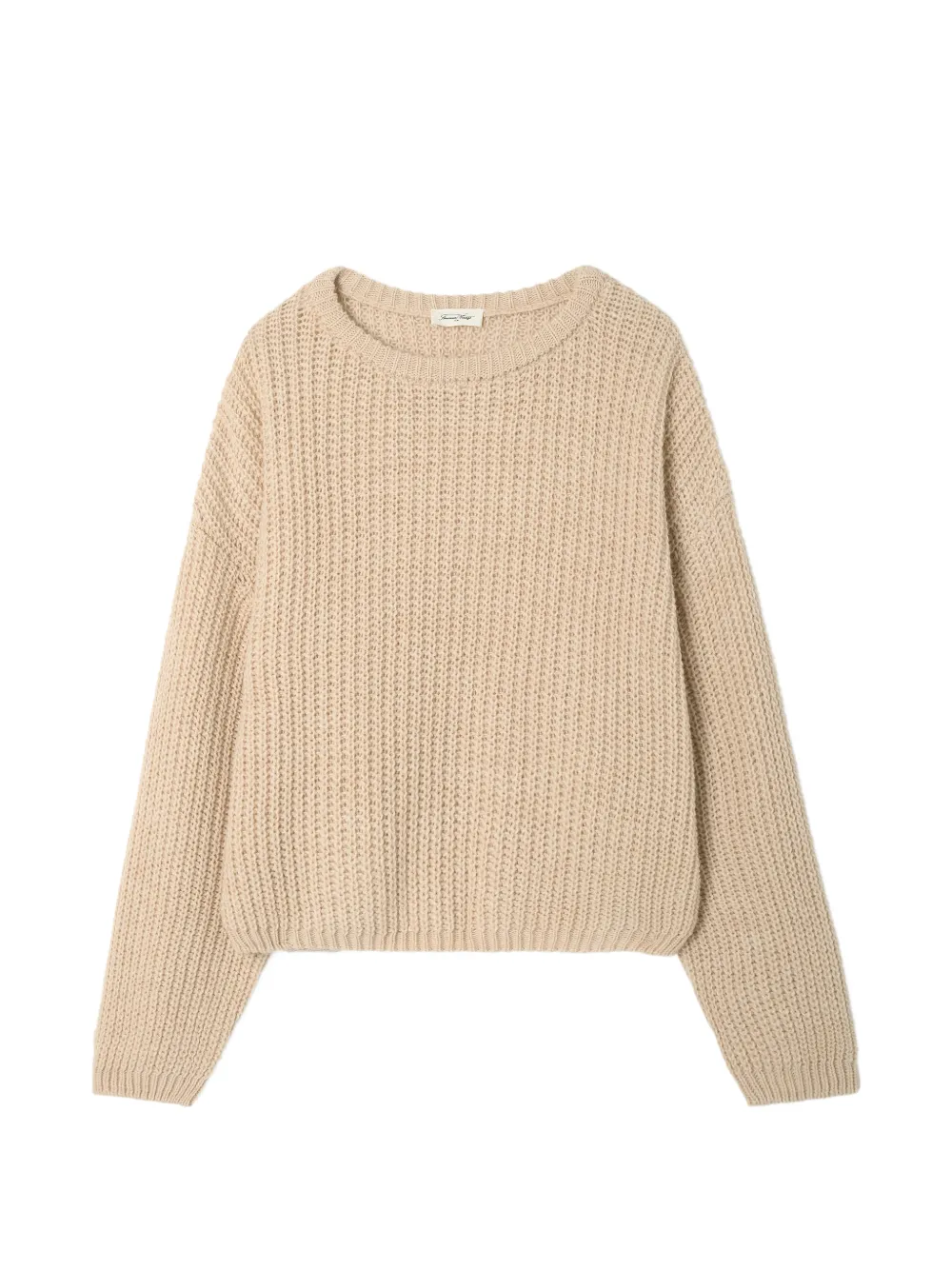 American Vintage Cyrow ribbed-knit sweater - Nude